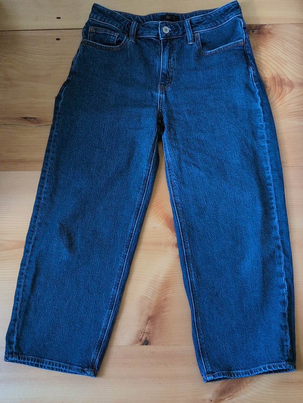 Quince Relaxed Jeans in Dark Blue